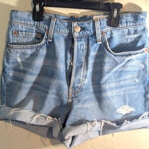 Rag & Bone Maya High Rise Shorty Shorts NWT'S